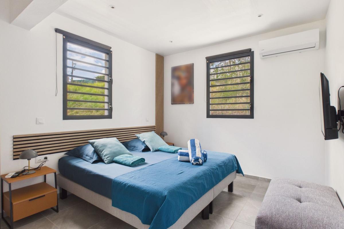 Location trois ilets 8 personnes martinique - chambre 3 bis
